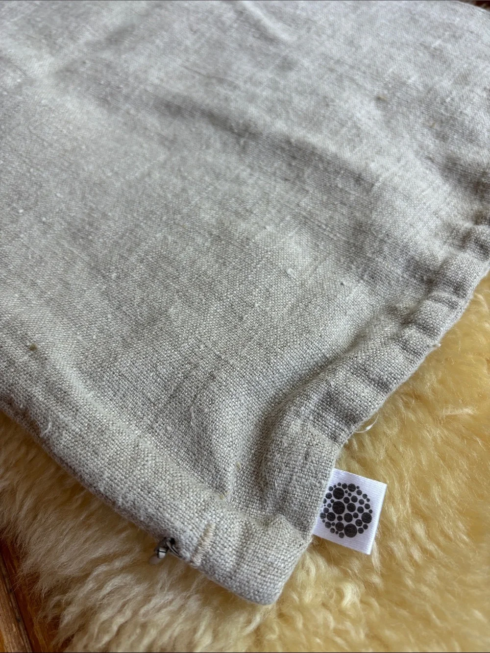 Small Linen Pillow Sham